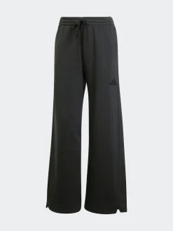 adidas Black ALL SZN Fleece Loose Wide Leg Trousers