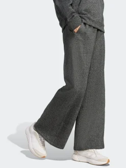 adidas Black ALL SZN Holiday Glitter Fleece Loose Joggers