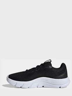 adidas Black Cloudfoam Flex Laces Trainers