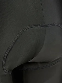 adidas Black Essentials 3-Stripes Padded Cycling Bib Shorts
