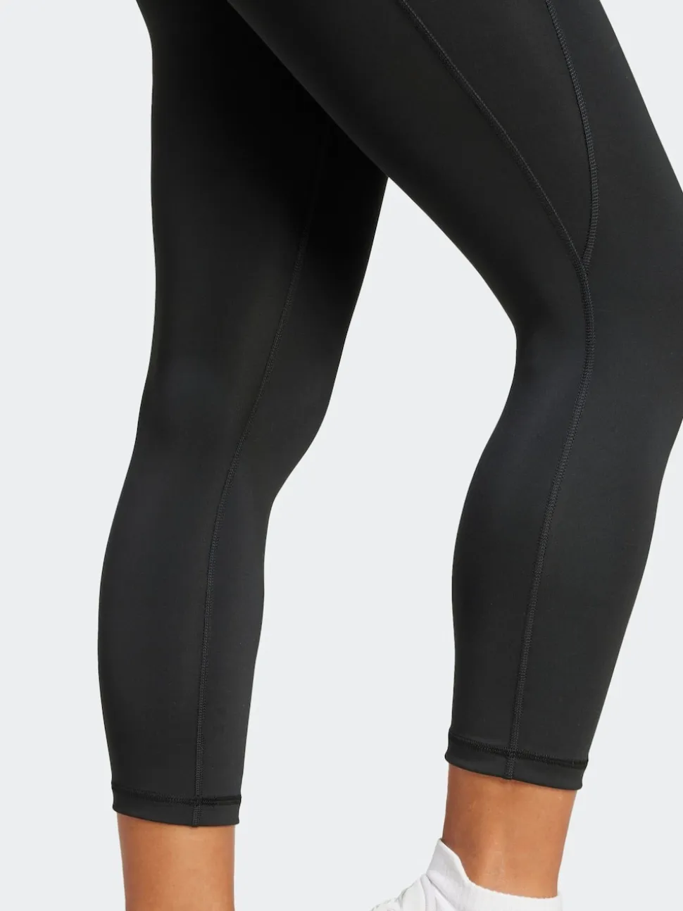 adidas Black Optime Essentials Stash 3/4 Leggings