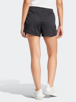 adidas Black Pacer Knit High Training Shorts