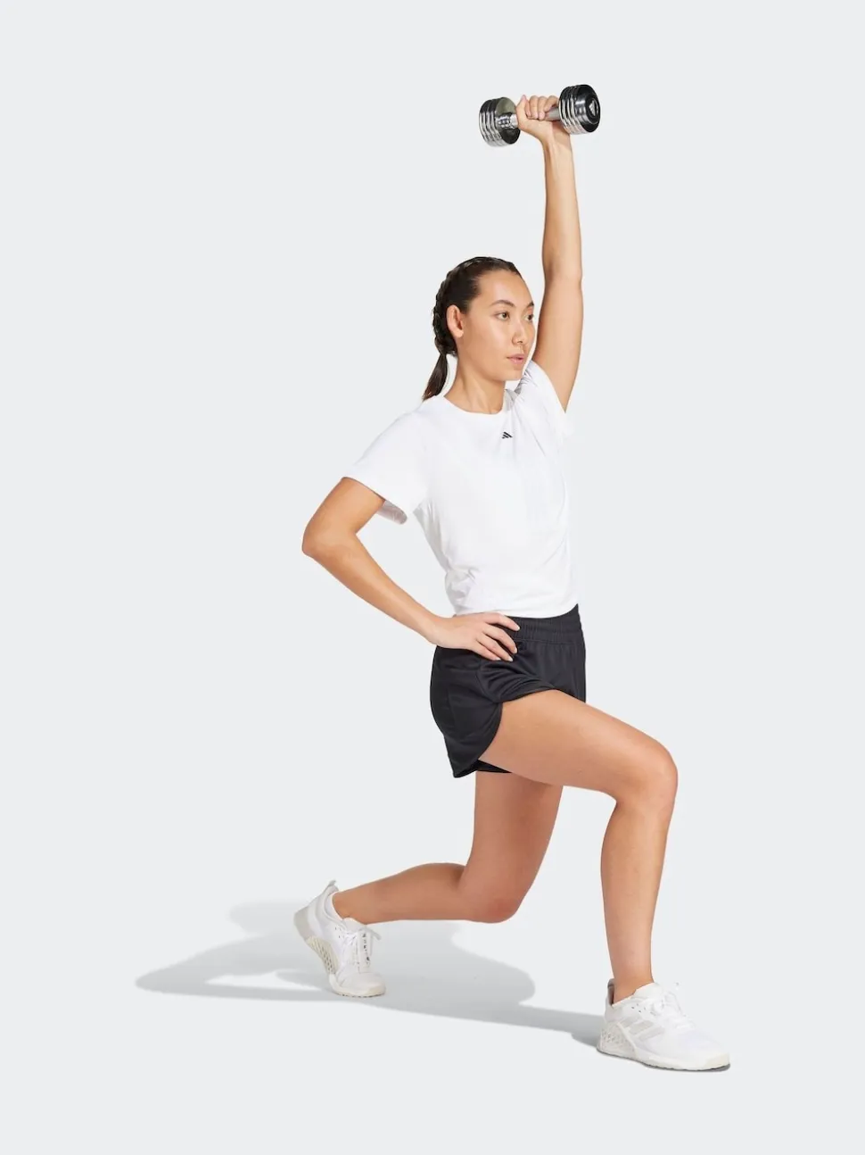 adidas Black Pacer Knit High Training Shorts