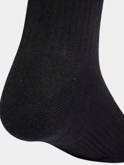 adidas Black Stonewash Crew Socks 3 Pack