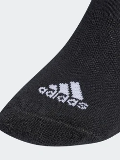 adidas Black 3-Stripes Cushioned Sportswear Low Cut Socks 3 Pack