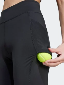 adidas Black Tennis Climacool Match Short Leggings