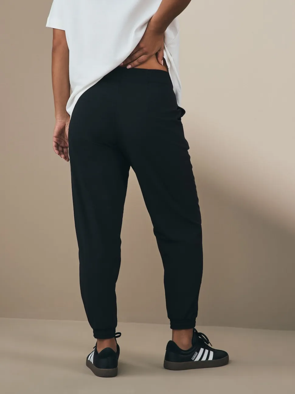 adidas Black Train Essential Joggers