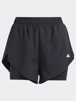 adidas Black Training 2-In-1 Shorts