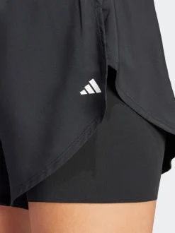 adidas Black Training 2-In-1 Shorts
