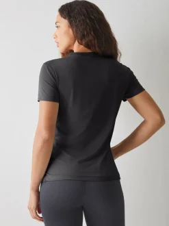 adidas Black Workout Essentials V-Neck T-Shirt