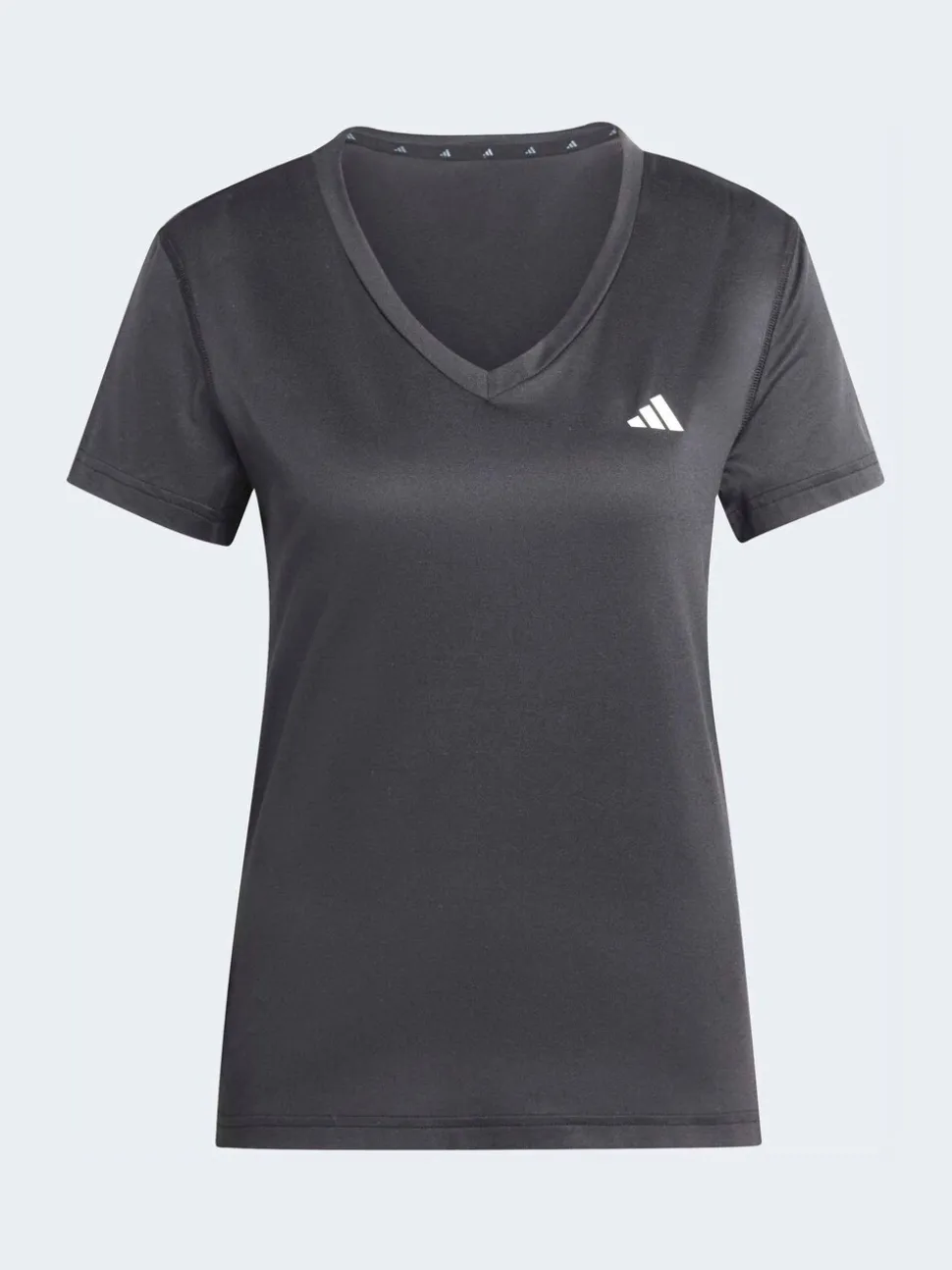 adidas Black Workout Essentials V-Neck T-Shirt