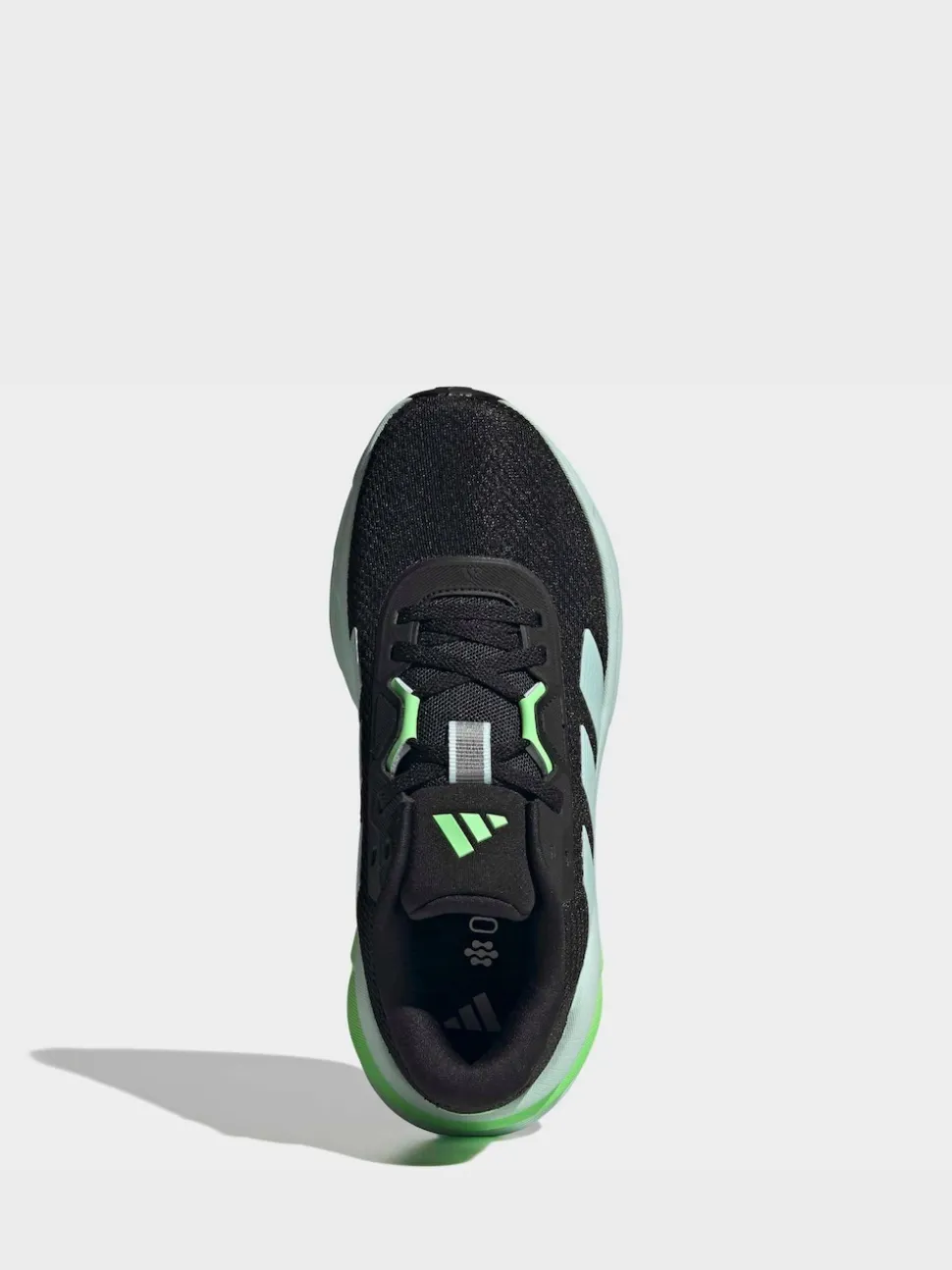 adidas Black/Green Galaxy 7 Trainers