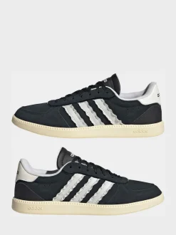 adidas Black/White Breaknet Sleek Trainers