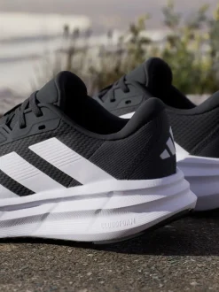 adidas Black/White Galaxy 7 Trainers