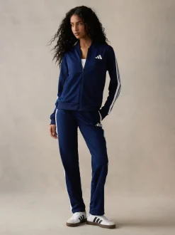 adidas Blue Essentials 3-Stripes Tracksuit