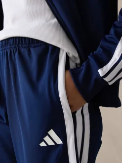 adidas Blue Essentials 3-Stripes Tracksuit