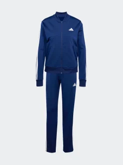adidas Blue Essentials 3-Stripes Tracksuit