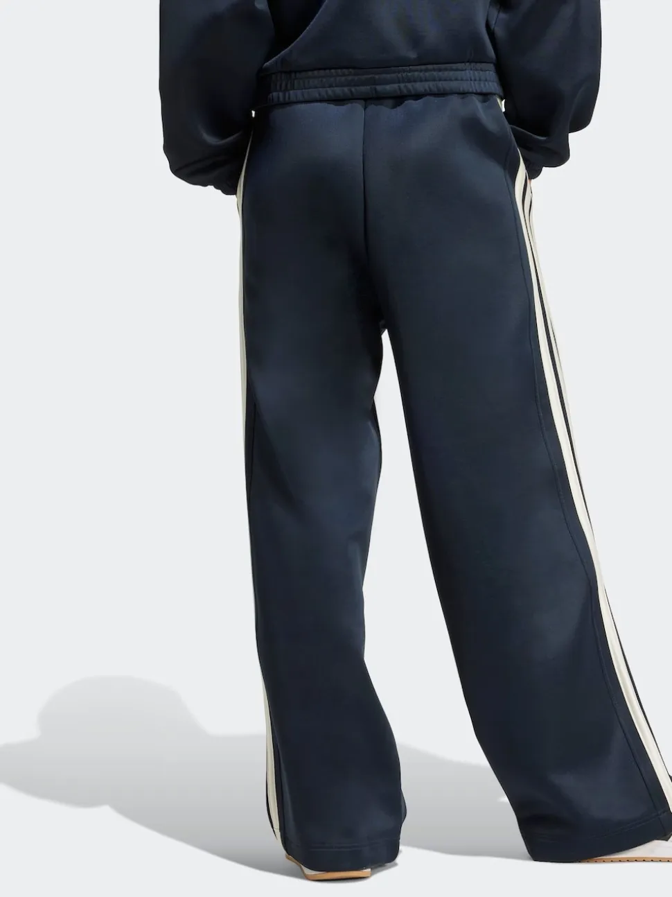 adidas Blue Stadium Loose Fit 3-Stripes Trackpant Trousers