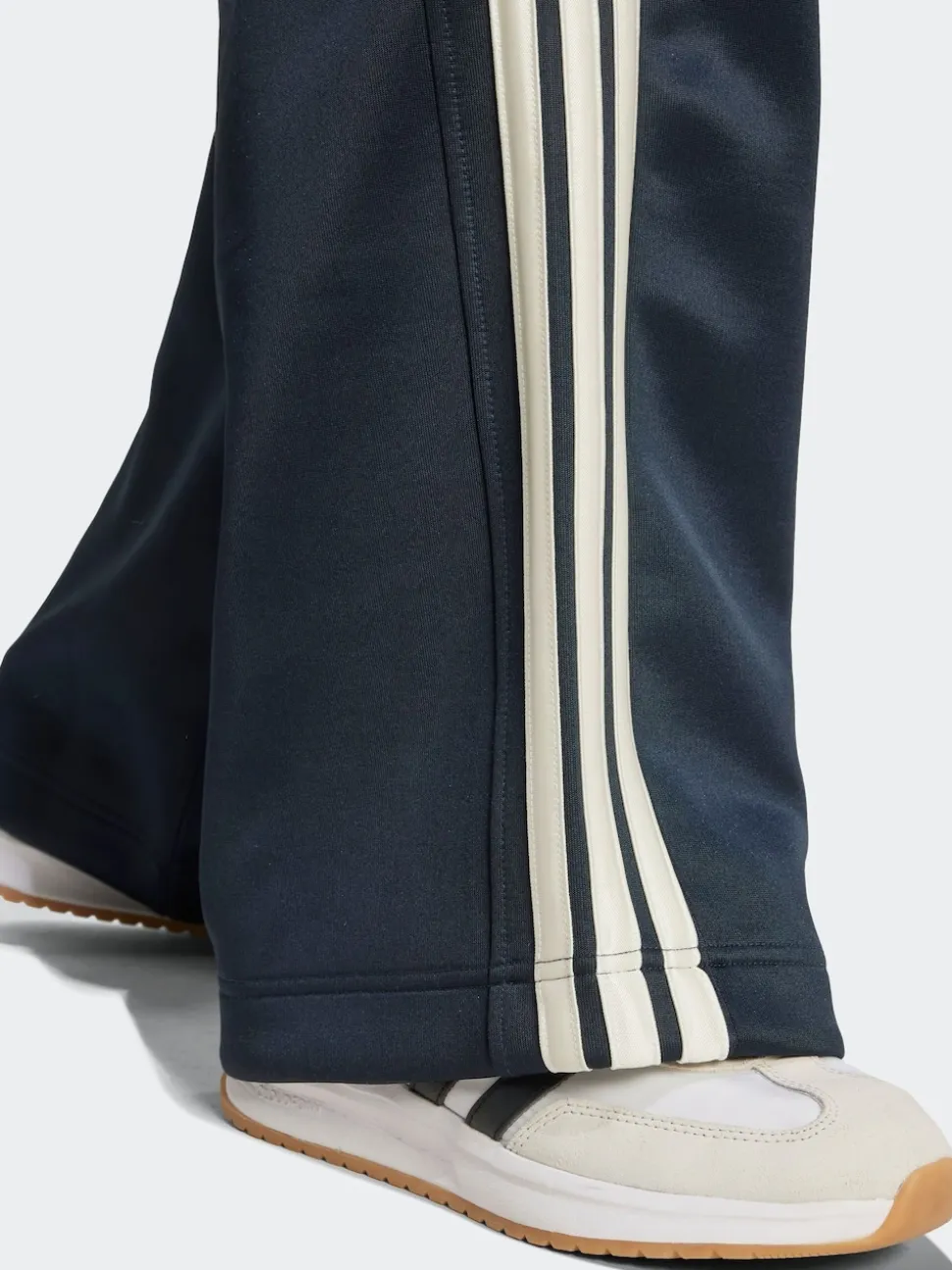 adidas Blue Stadium Loose Fit 3-Stripes Trackpant Trousers