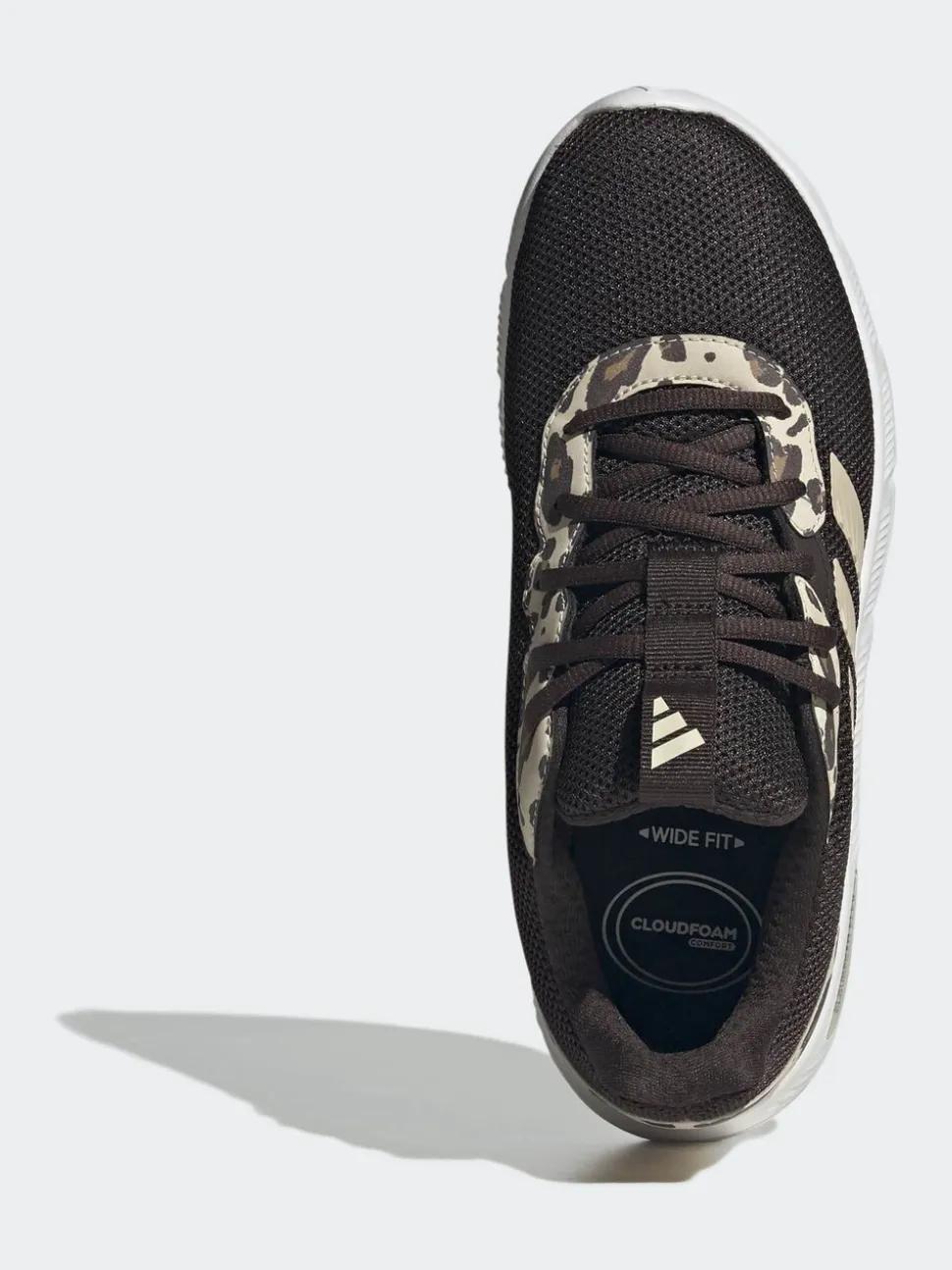adidas Brown Cloudfoam Flex Trainers