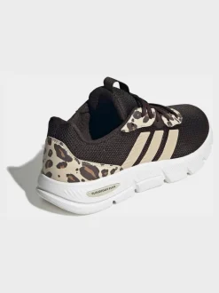 adidas Brown Cloudfoam Flex Trainers