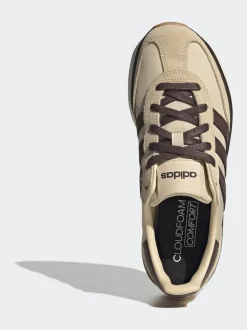 adidas Cream/Brown RUN 60s 4.0 Trainers