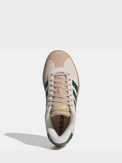 adidas Cream/Green VL Court Bold Trainers