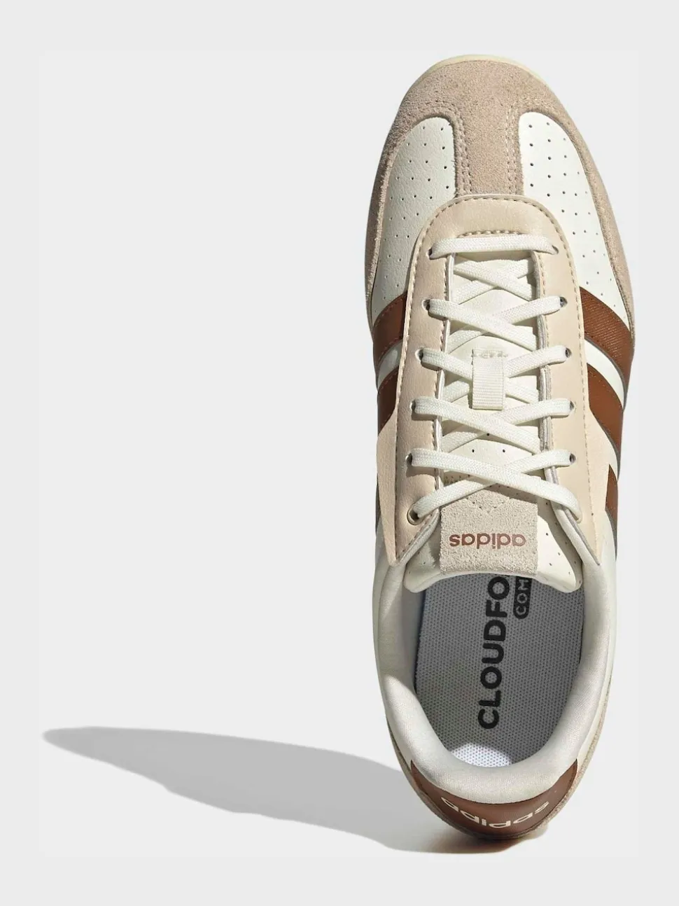 adidas Cream/White Barreda Lo Trainers