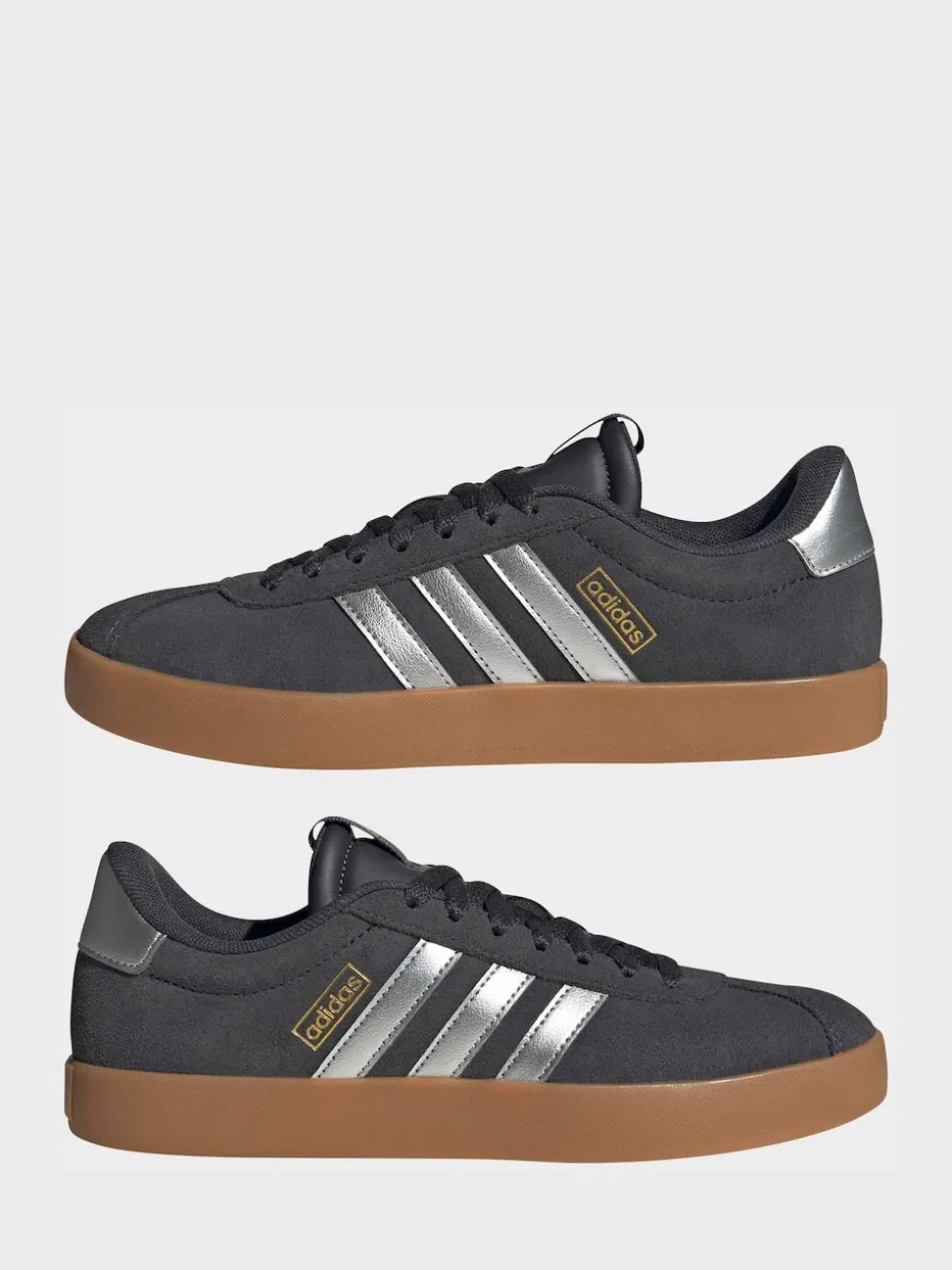 adidas Dark Grey VL Court 3.0 Trainers