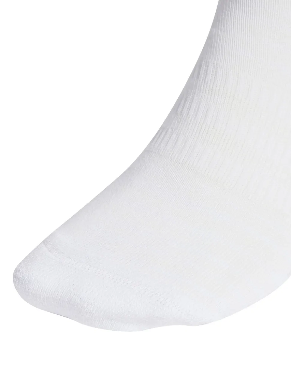 adidas Dove White 3 Pack Cushioned Crew Socks