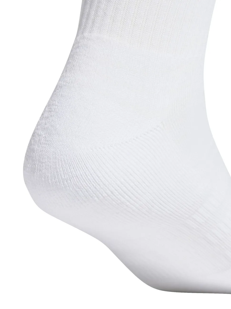 adidas Dove White 3 Pack Cushioned Crew Socks