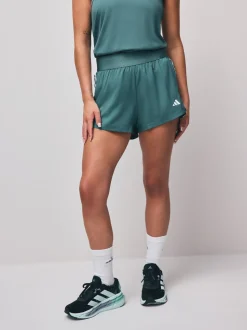adidas Green Dark Hyperglam Woven Shorts