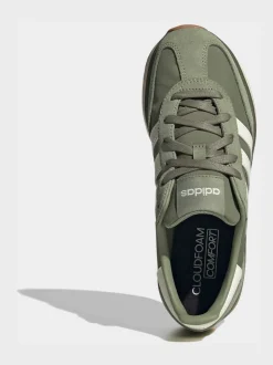 adidas Green/White RUN 60s 4.0 Trainers