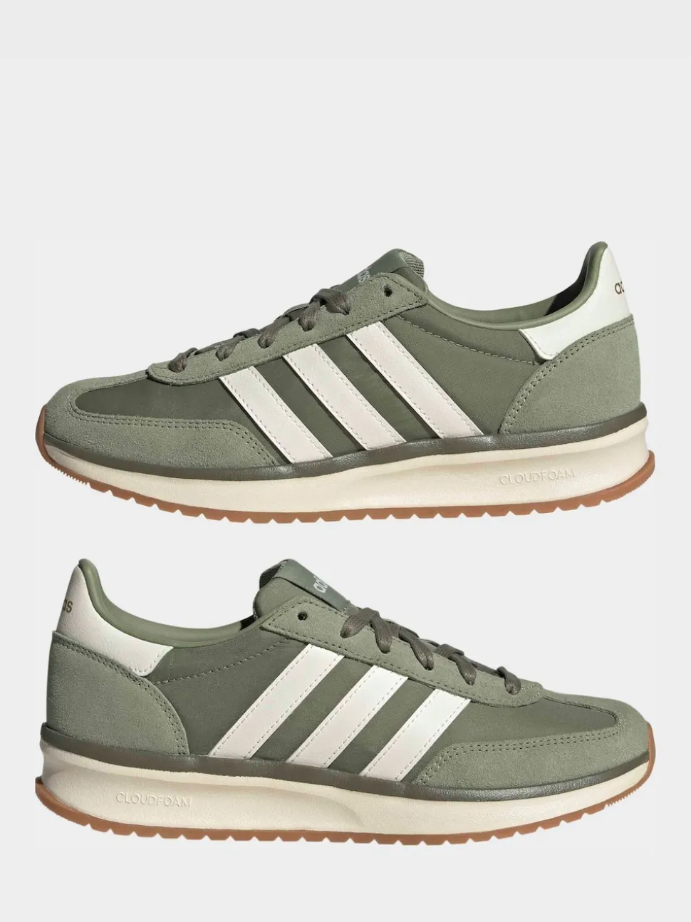 adidas Green/White RUN 60s 4.0 Trainers