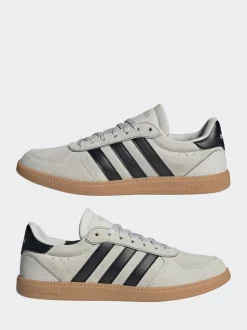 adidas Grey / Black Breaknet Sleek Trainers