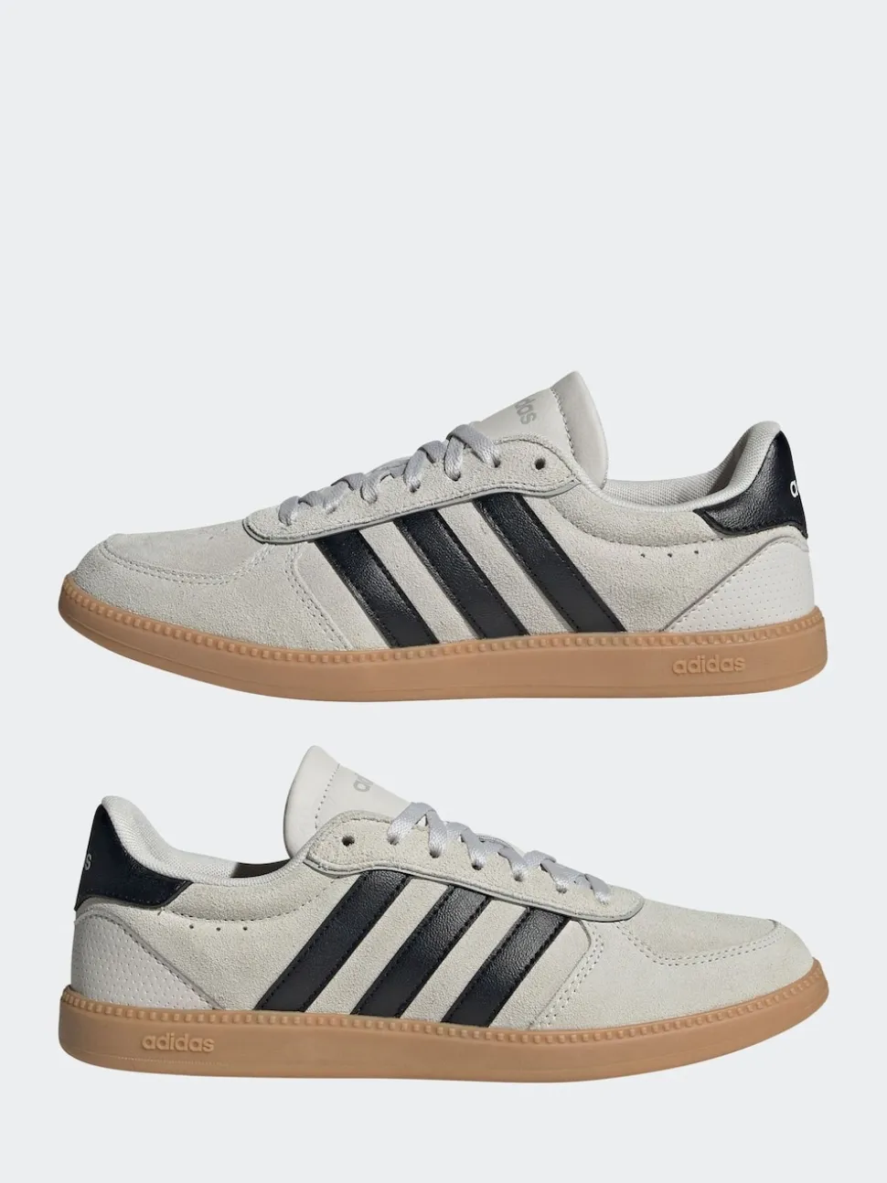 adidas Grey / Black Breaknet Sleek Trainers