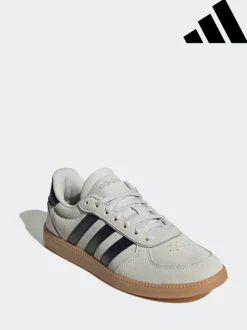 adidas Grey / Black Breaknet Sleek Trainers