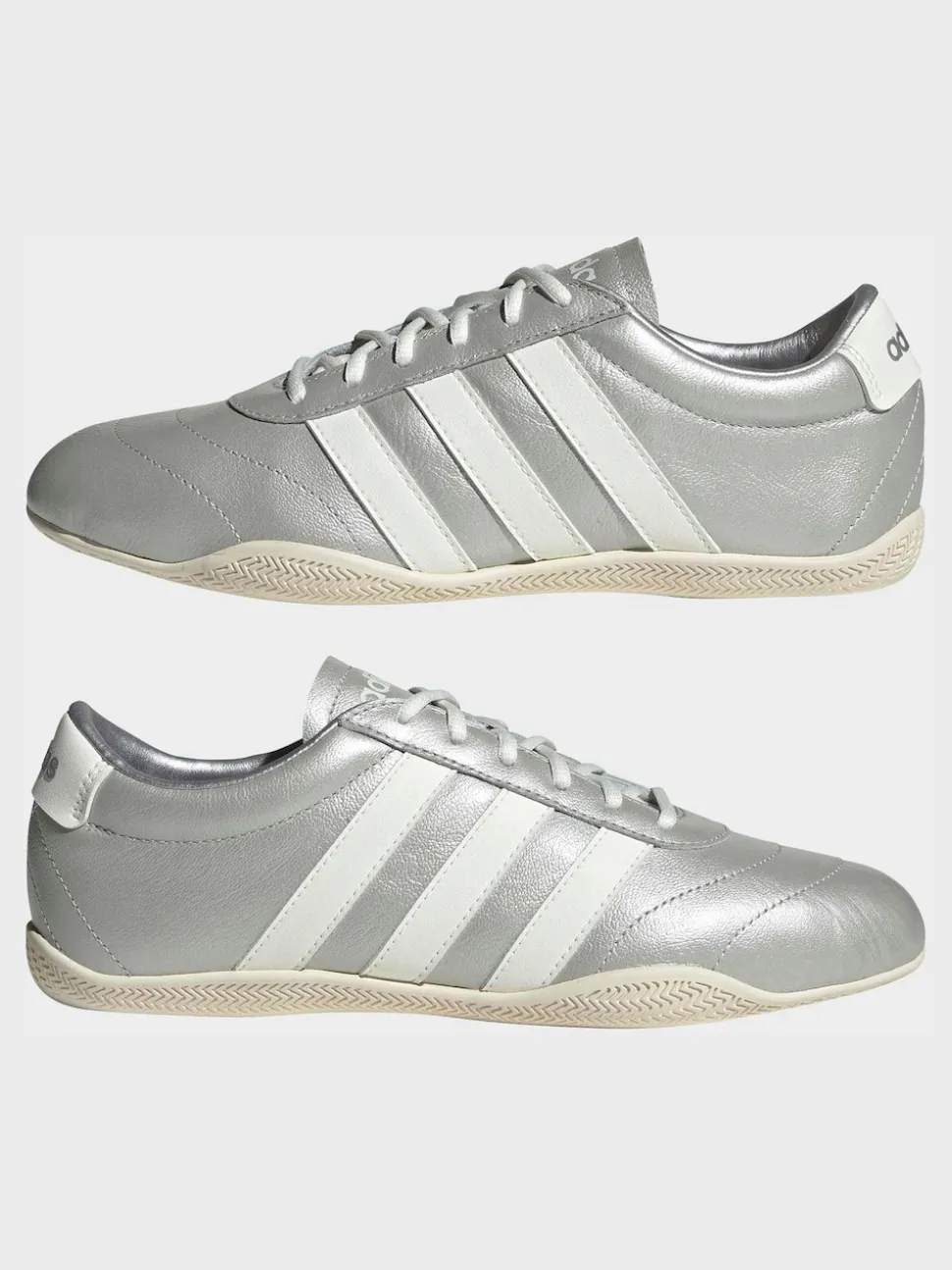 adidas Grey Grand Court Lo Trainers
