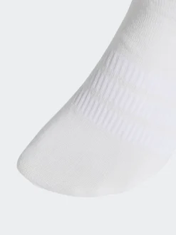 adidas Grey Thin Light Sportswear Ankle Socks 3 Pack