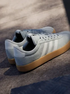 adidas Grey VL Court 3.0 Trainers
