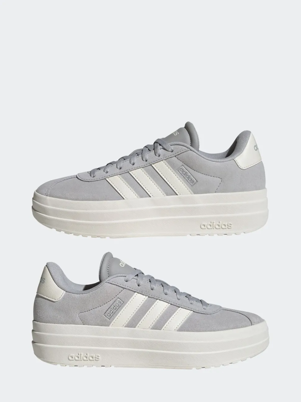 adidas Grey VL Court Bold Trainers