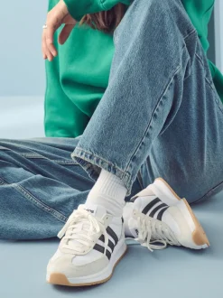 adidas Grey/black RUN 60s 4.0 Trainers