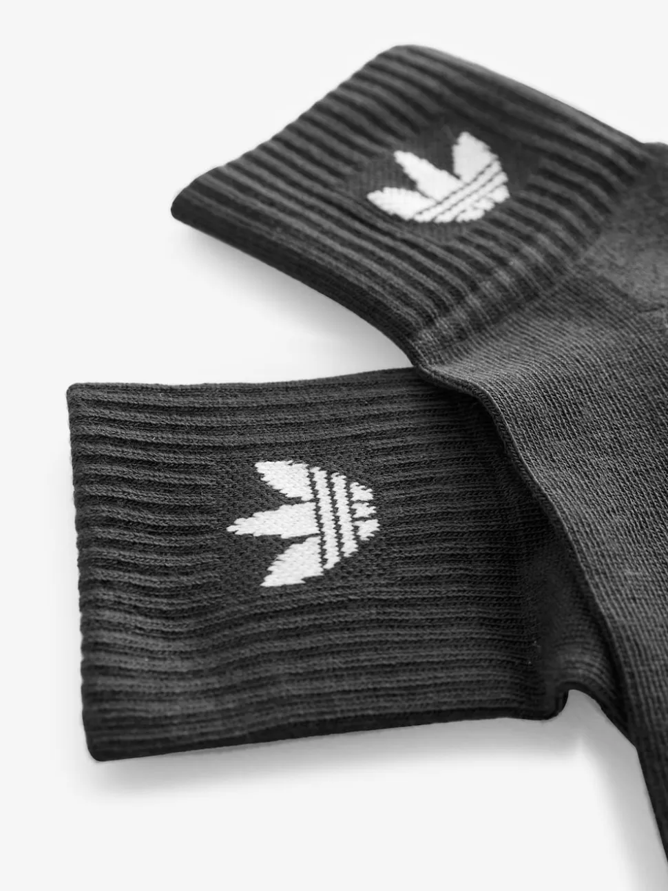 adidas Originals Black 3 Pack Ankle 3 Pack Socks