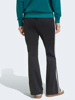 adidas Originals Black BB Firebird Trackpant Flare Trousers
