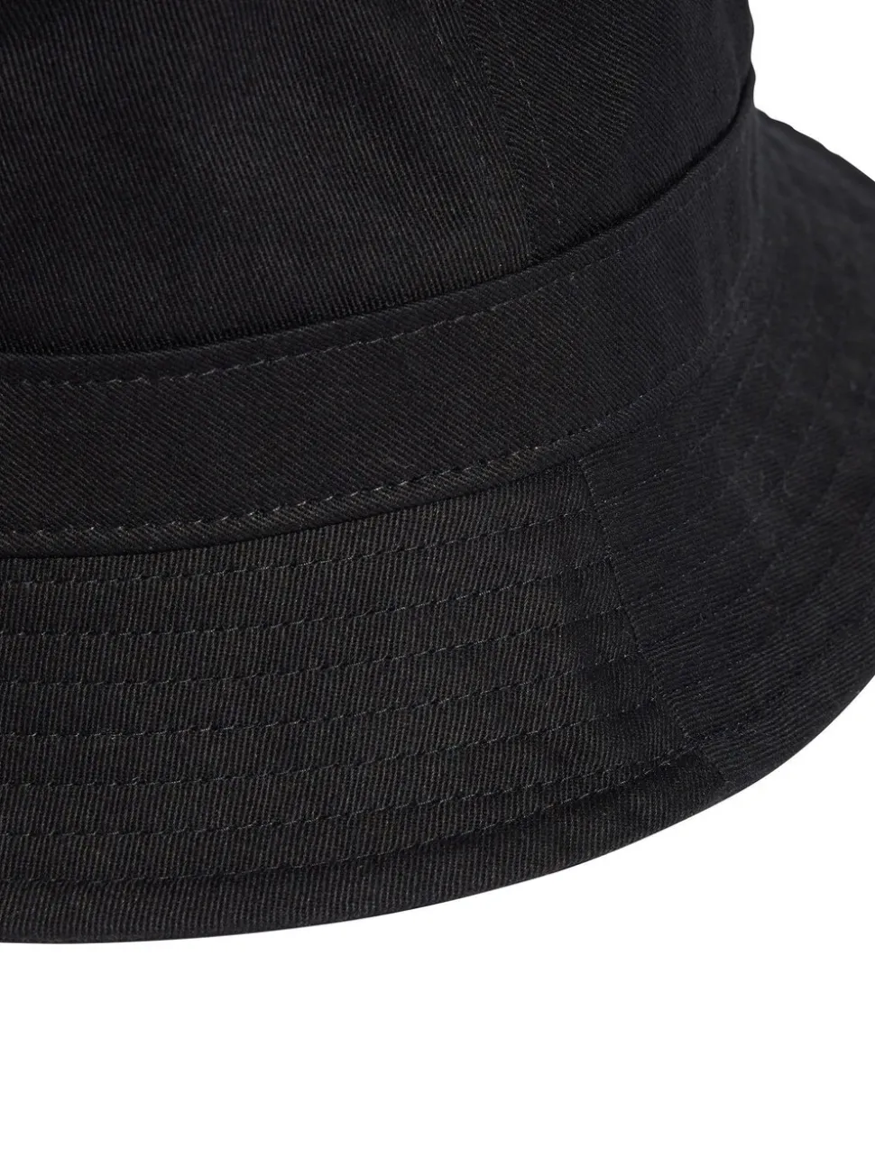 adidas Originals Black Black Trefoil 100% Cotton Bucket Hat