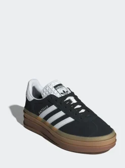adidas Originals Black Gazelle Bold W Trainers