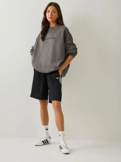 adidas Originals Black 3-Stripes Jaquard Shorts
