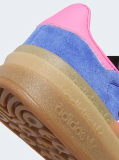 adidas Originals Blue/Pink Gazelle Bold W Trainers