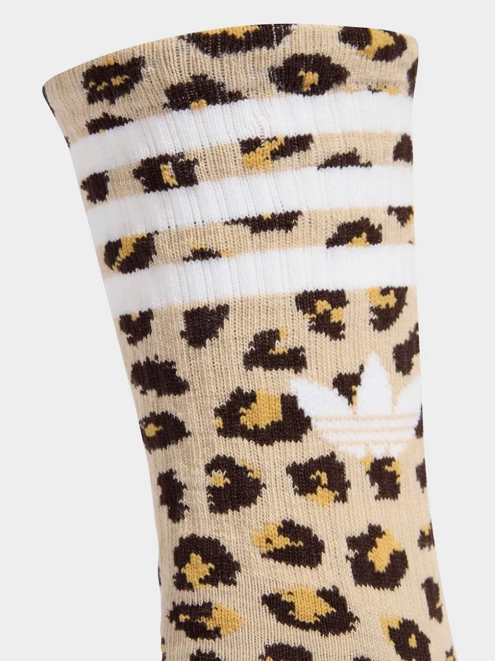 adidas Originals Brown Disney Cheetah Girls Leopard Print Crew Socks 2 Pack