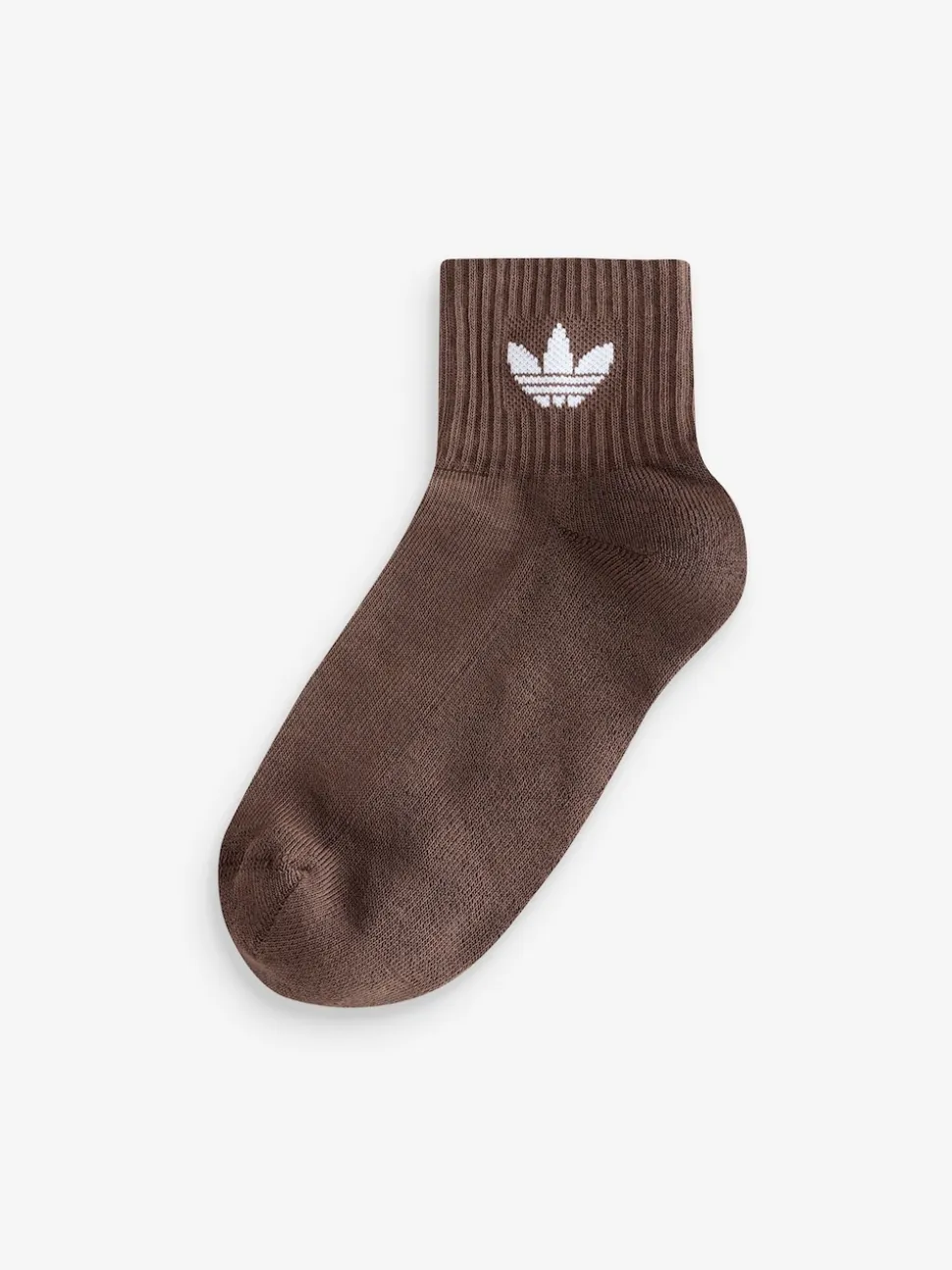 adidas Originals Brown Mid Ankle Socks 3 Pack